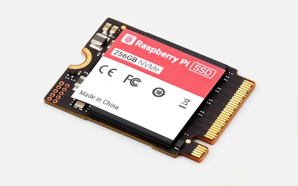 Raspberry Pi SSD 5 Original 256GB Совместимость с PCIe Gen3 Высокоскоростные твердотельные