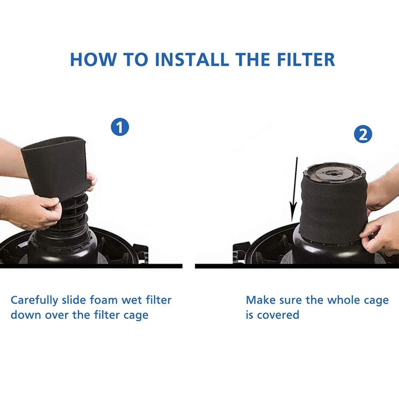 50 упаковок из 90585 пенопласта VF2001 пенный фильтр подходит для большинства