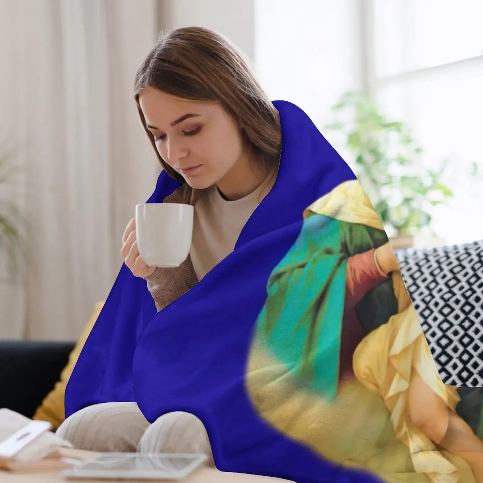 Одеяло Богоматери Шенстштата Девы Марии Католическая Святая 2020-020 Thins Роскошные