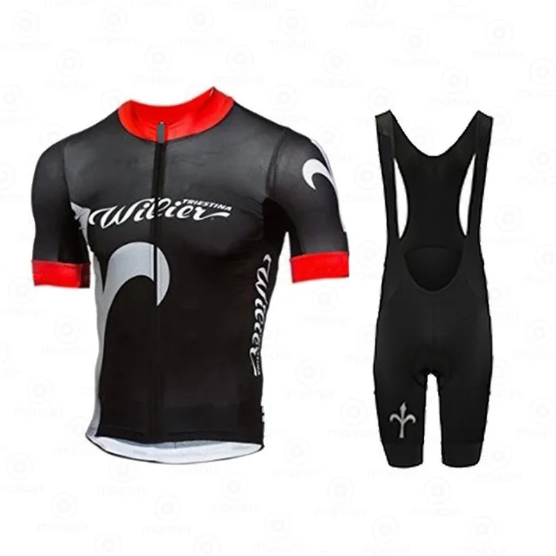 2022 new Wilier Short Sleeve Cycling Clothing Kit Men Bike Uniform Mtb Bike Wear Triathlon Maillot Ciclismo Cycling Jersey Set