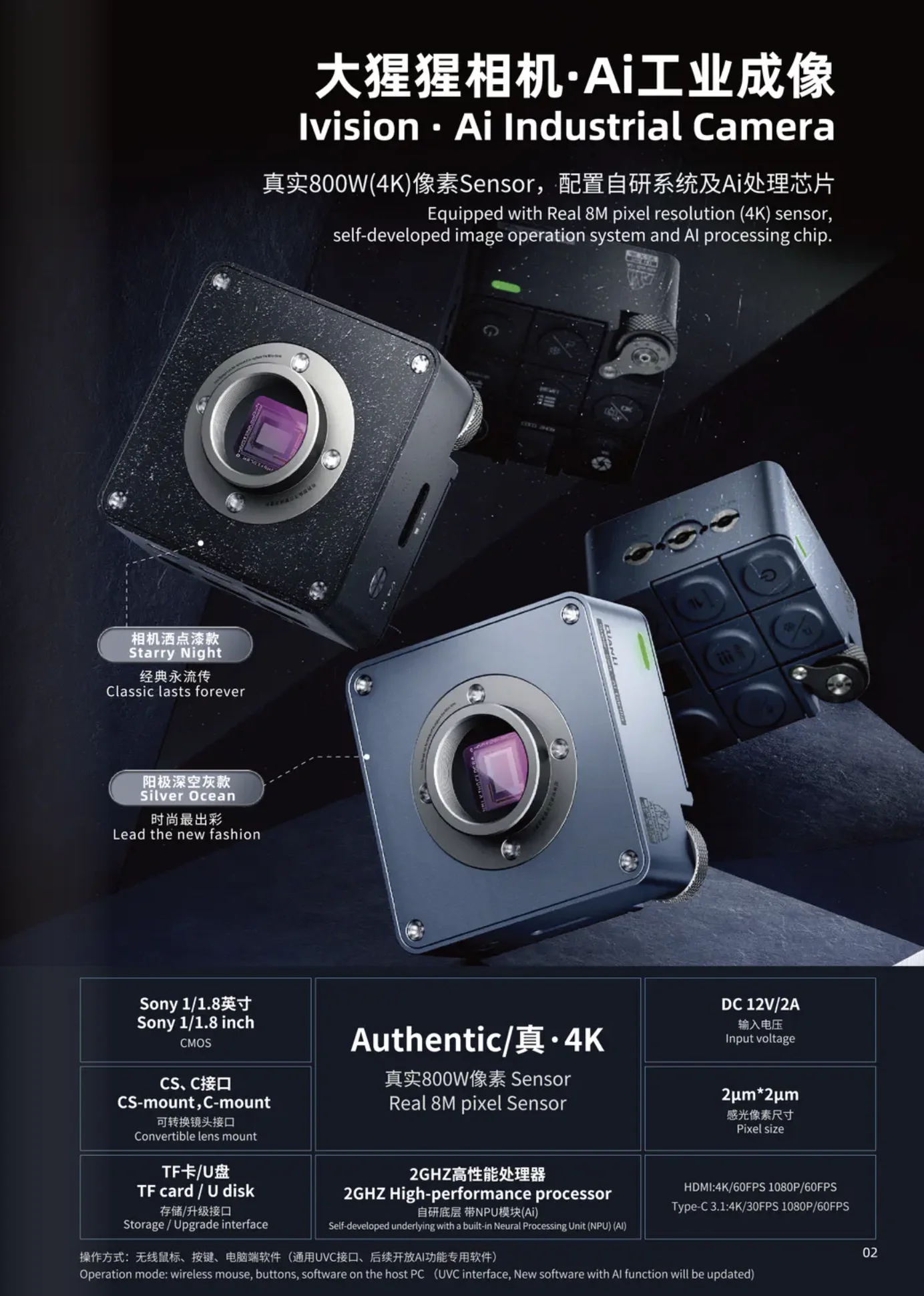 Фото Промышленная камера 4K с импортным CMOS-сенсором для прямых трансляций и обучения, для микроскопа Qianli 6558 Gorilla №3