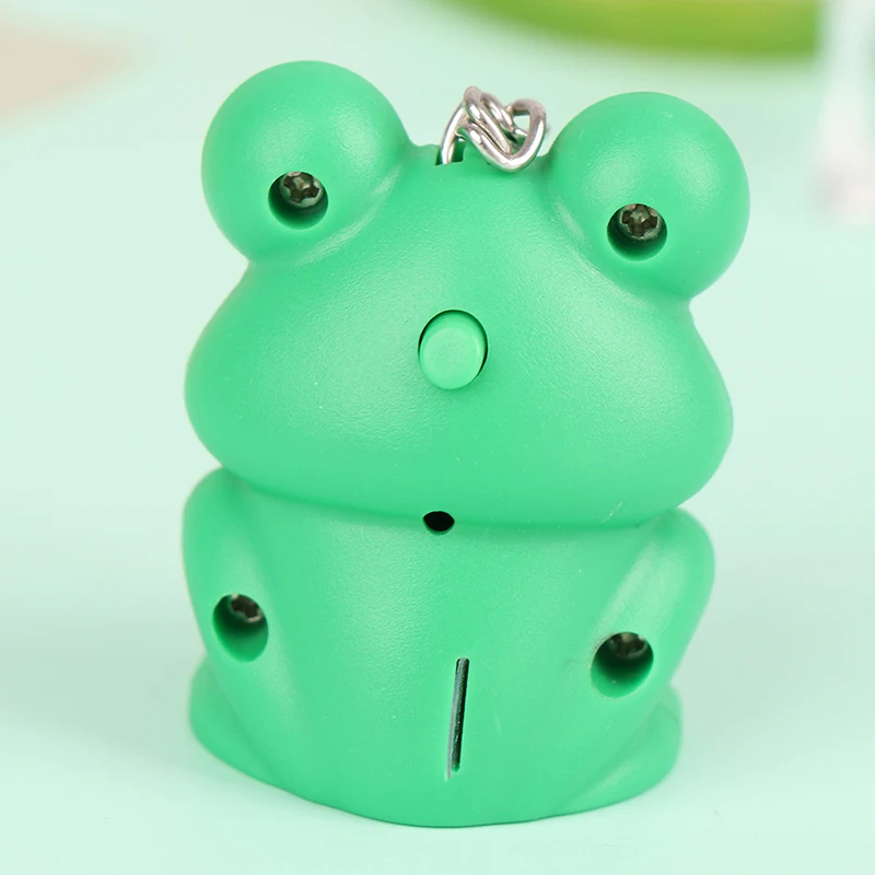 Забавные милые зеленые брелоки со светодиодной подсветильник кой | Украшения и