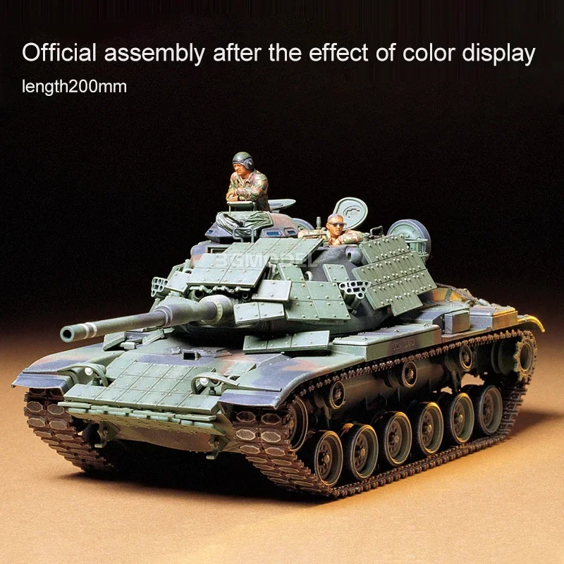Комплект сборной модели TAMIYA 35157 современный боевой танк M60A1 США 1/35