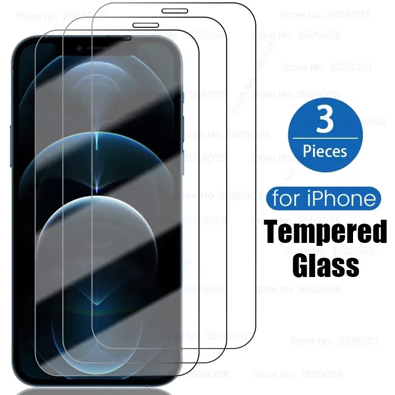 

screen protector for iphone 12 mini tempered glass iphone13 protection glass on i phone 13 12 11 pro max se 2022 film cover