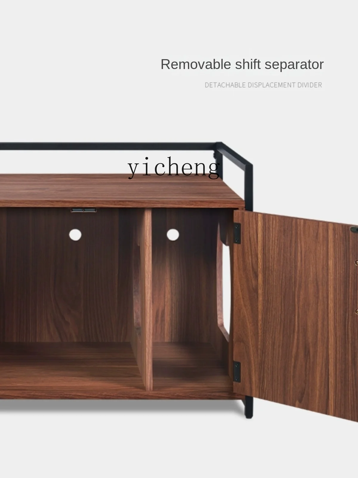 XL металлический каркас для туалета боковой шкаф кошачий дом полузакрытый