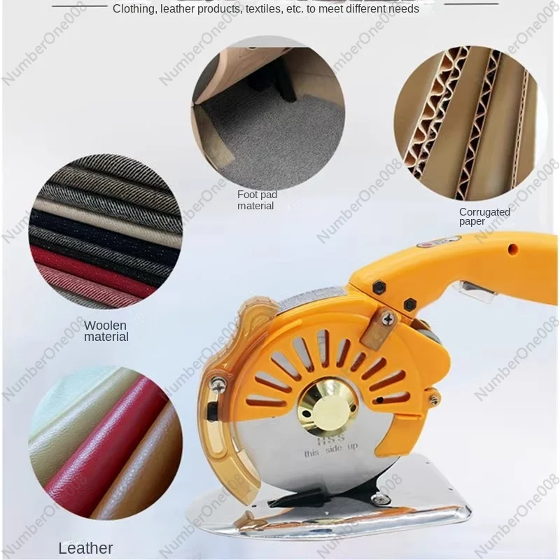 Станок для резки с круглым ножем электрические машинки стрижки ткани машина