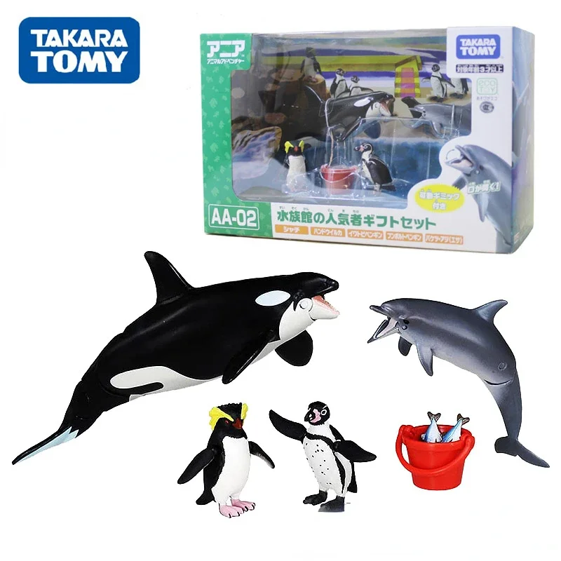 Оригинальная модель дикой природы TOMY панда динозавр Набор детских игрушек