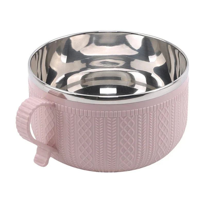 Контейнер для еды семейная миска лапши быстрого приготовления с крышкой и ручкой