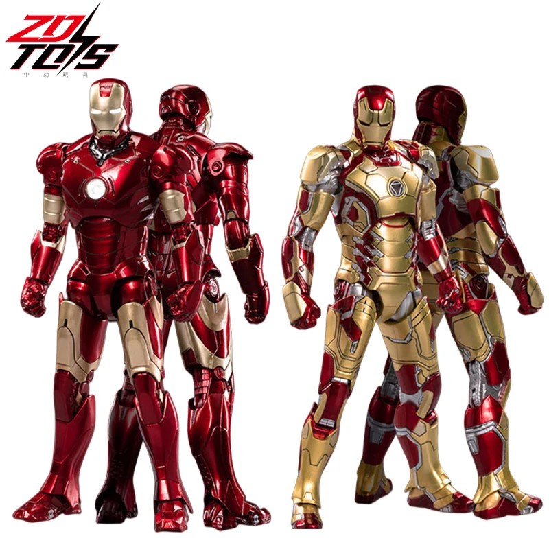 

ZD Original Iron Man MK42 MK3 MK45 WITH SUIT-UP GANTRY MK6 MK85 War Machine Iron Monger Collect Toy Marvel legends Action Figure