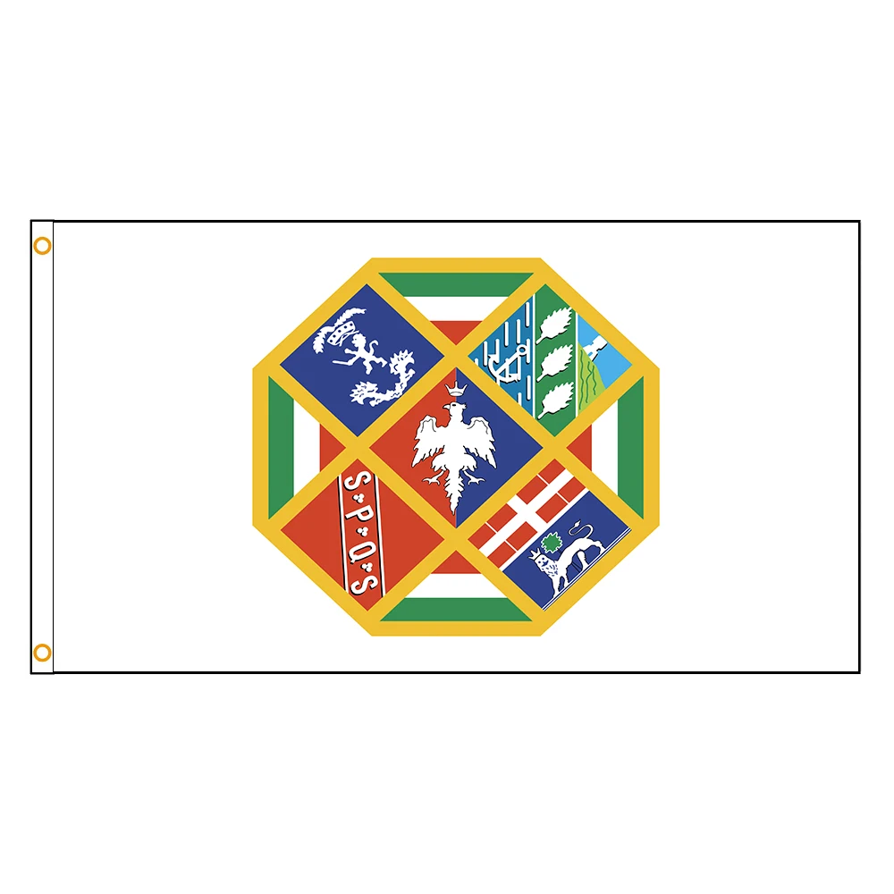 

90x150cm Regione Lazio Flag Polyester Printed Latium Banner For Decoration