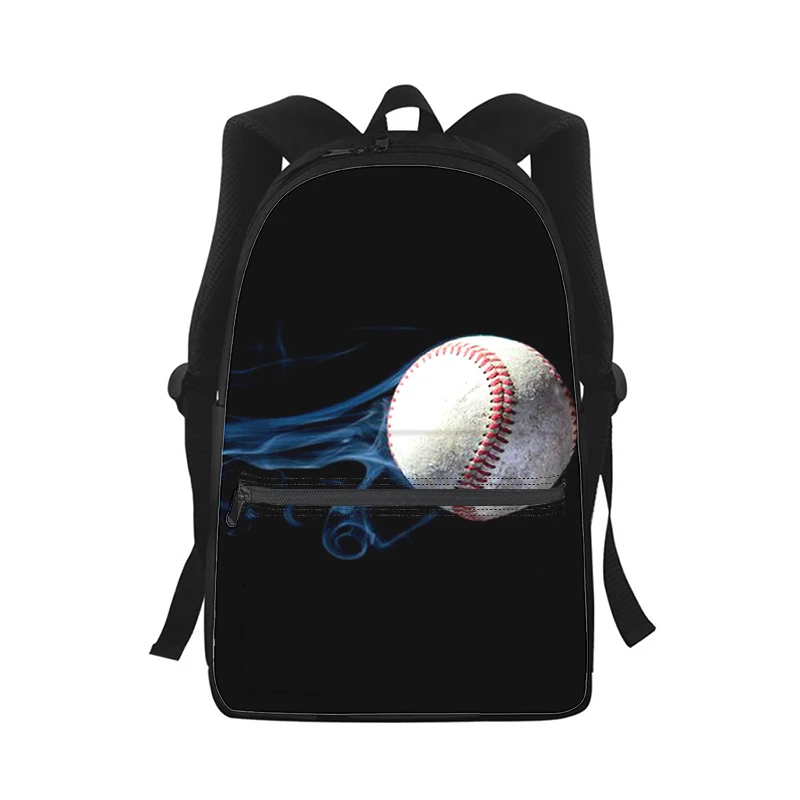 baseball movement Men Women Backpack 3D Print Fashion Student School Bag Laptop Backpack Kids Travel Shoulder Bag