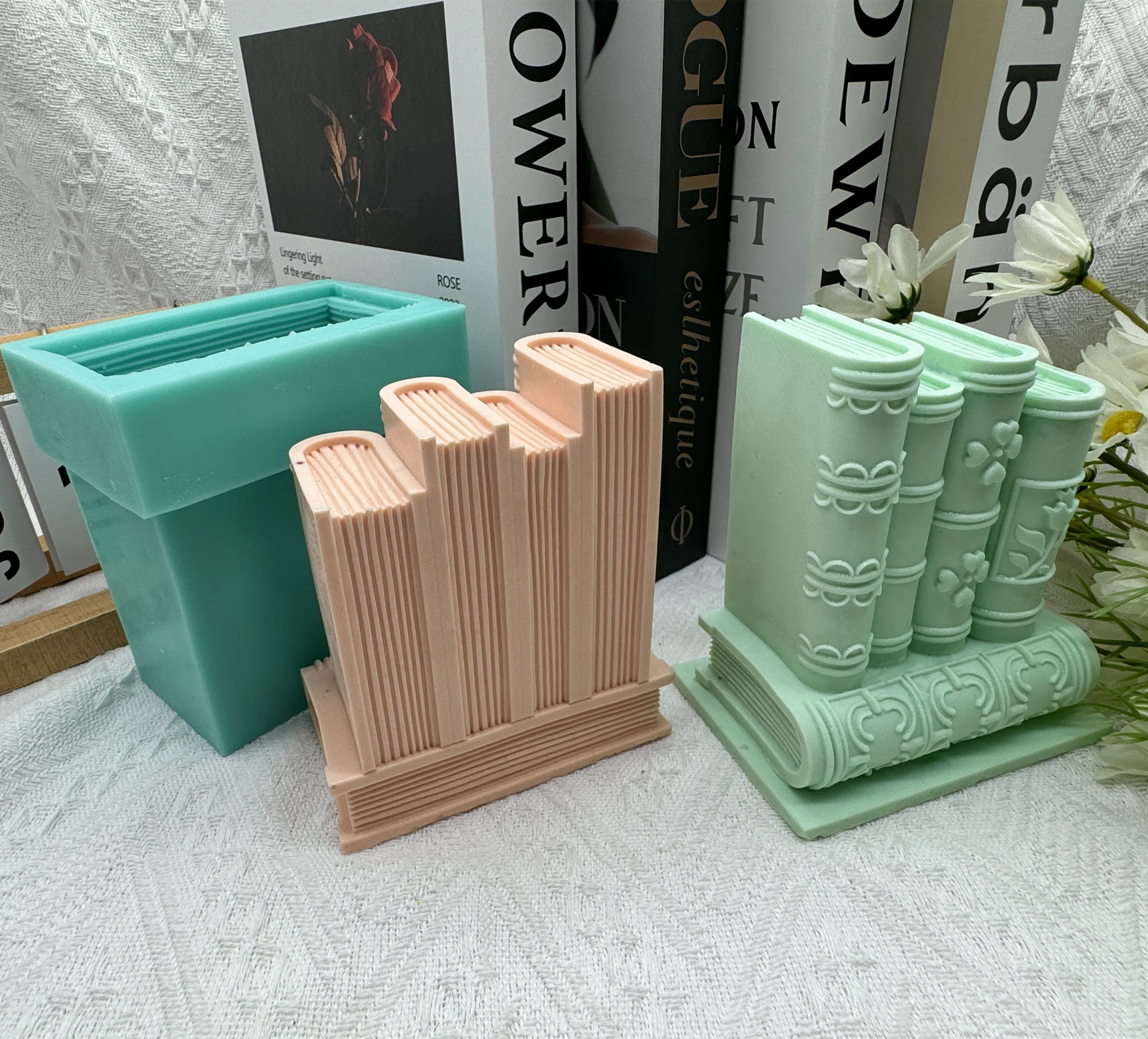 Силиконовая форма для мыла и свечи 3D формы расплава ароматического воска