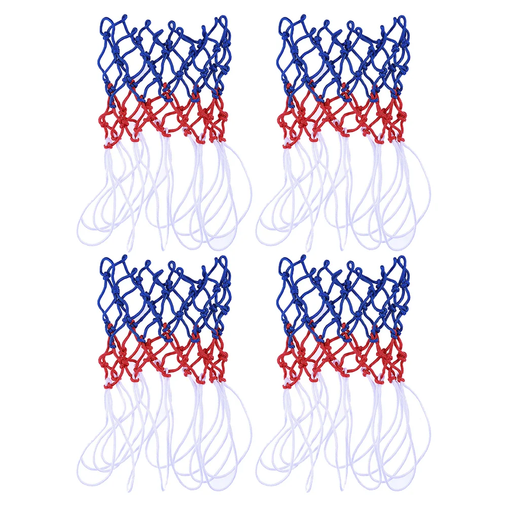 

4Pcs Basketball Nets for Competition Heavy Duty Thick Nets Basketball Nets