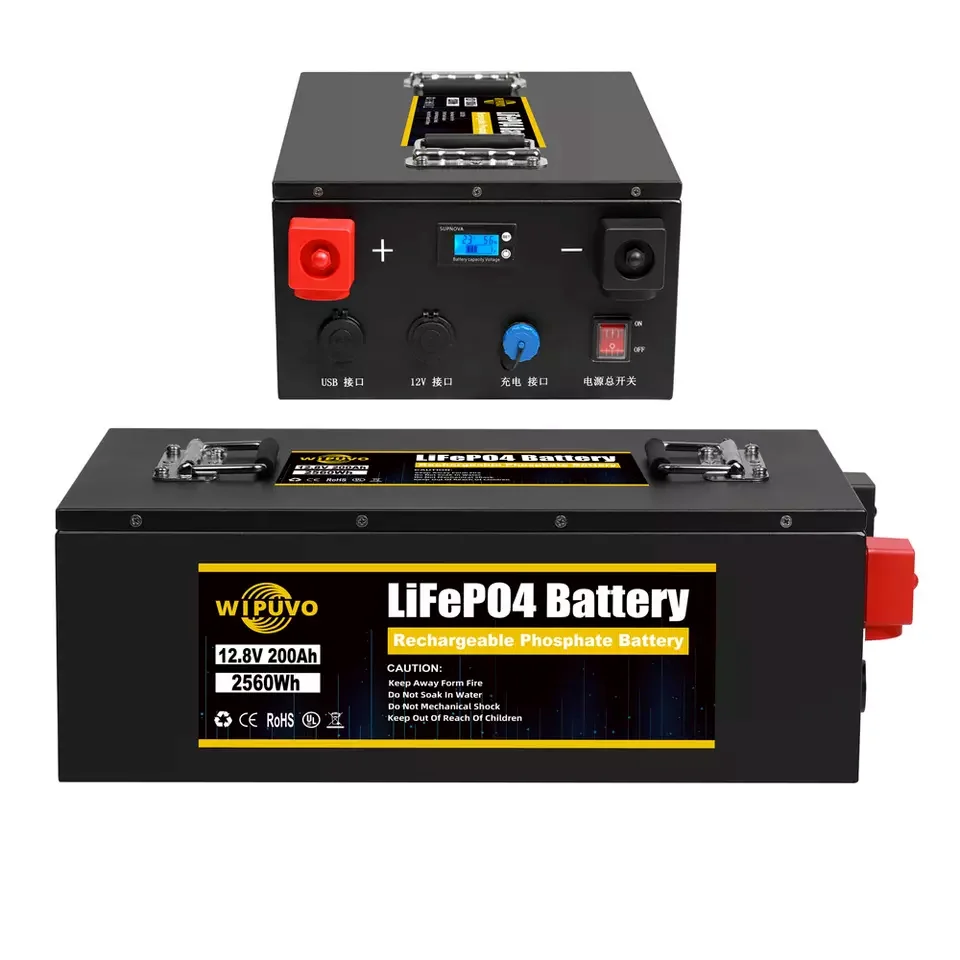 

Deep cycle lithium battery cell 200Ah lifepo4 battery 12.8V 200Ah lifepo4 battery