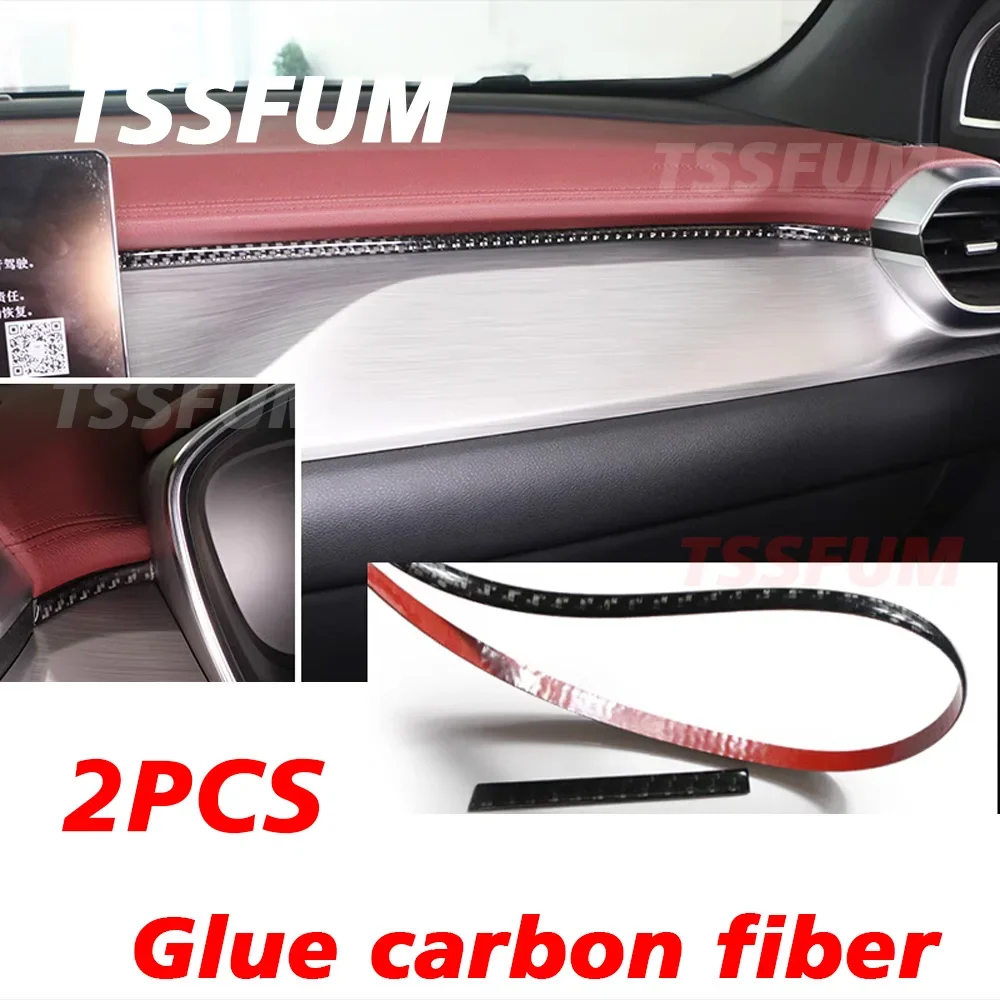 

Настоящий карбоновый внутренний комплект, наклейки на панель переключения передач на приборной панели, центральной консоли для Geely Coolray 2019 2020 2021 2022 2023 2024 2025