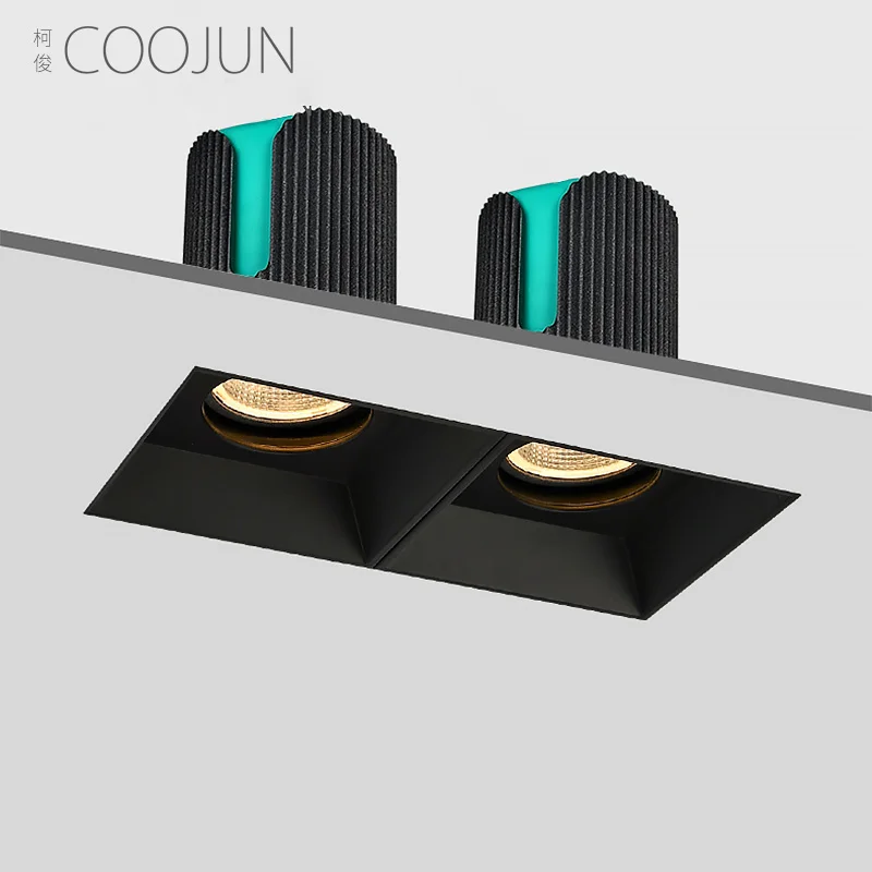 COOJUN  Frameless Spotlight Easy to Installed 3000K 4000K Home-style for Living Room Gallery Lighting