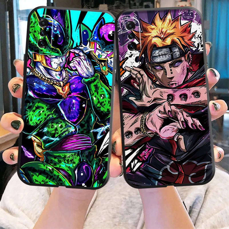 

NARUTO Japan Anime Phone Case For Xiaomi Note 10 Pro Lite 10S 10 Pro Lite 11 Pro Lite Ultra Original Funda Protective