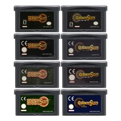 Игровой картридж GBA, 32-битная игровая консоль, карта Golden Sun Series The Lost Age для GBA/NDS