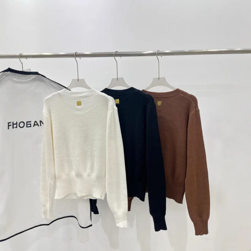Женский кардиган High Street: новая осенняя коллекция, модный, элегантный, с асимметричной застежкой и круглым вырезом (art.: 3920db2fdde96) - 3920db2fdde96