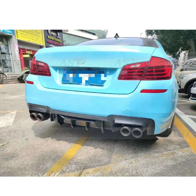 Диффузор для заднего бампера BMW 5 Series M5 F10 F18 сплиттер губ из углеродного волокна