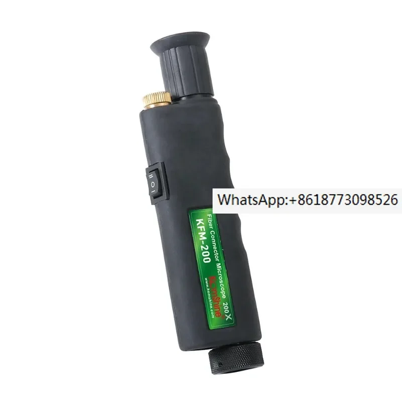 Ручной инспекционный зонд KFM-200 Волоконно-оптический микроскоп с адаптером 1 25/2 5