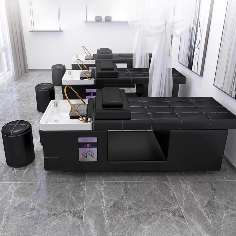 Парикмахерское кресло спа-салон для волос удобный салон красоты мытье головы