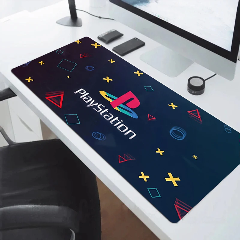 

Anti-slip Large Mouse Pad Playstationes Desk Mat Pc Gamer Office Accessories Gaming Keyboard Mousepad Cabinet Extended Xxl Mats