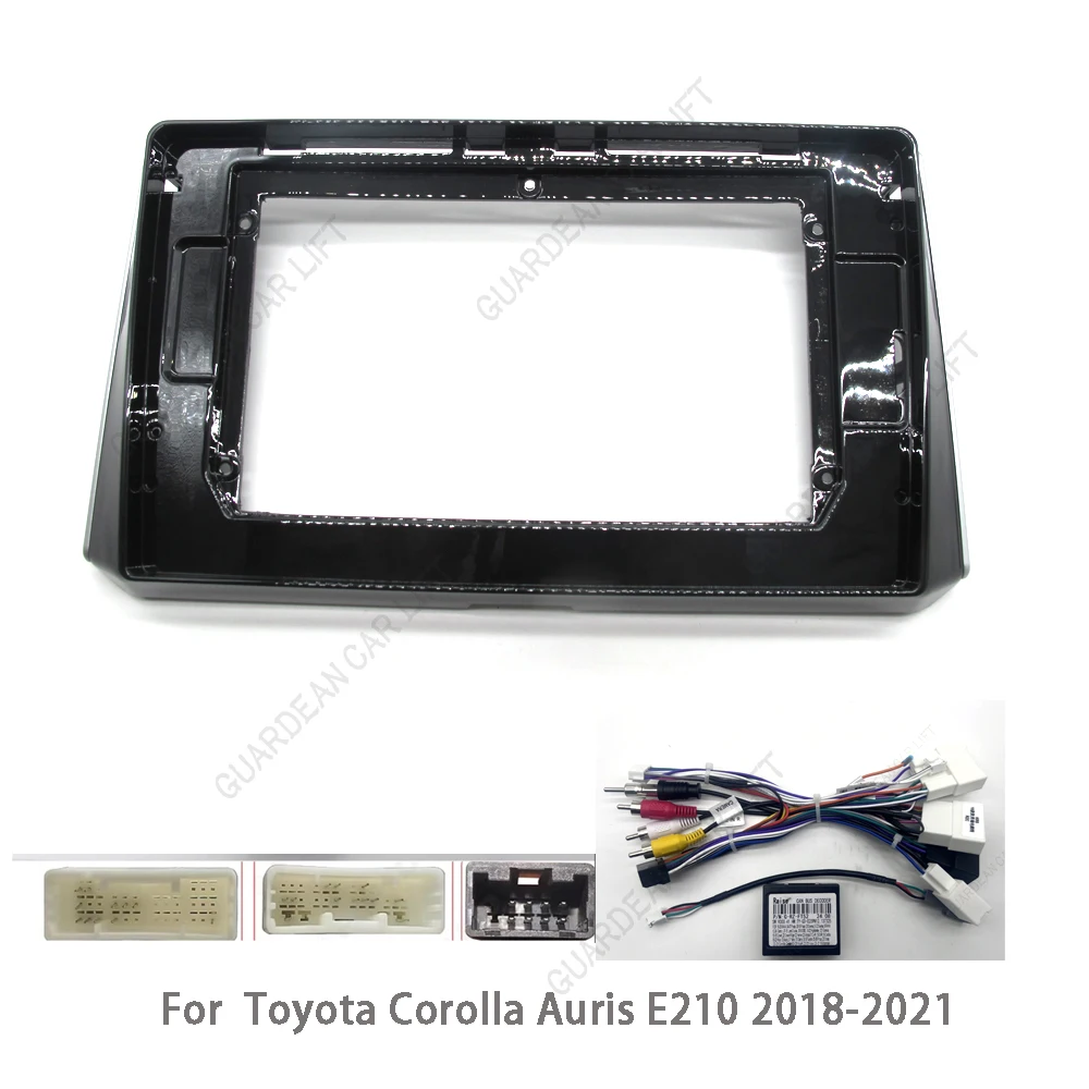 

10,1-дюймовый автомобильный радиоприемник для Toyota Corolla 12 Cross 2019-2022, Android, стерео плеер, 2 Din, головное устройство, панель, отделка приборной панели
