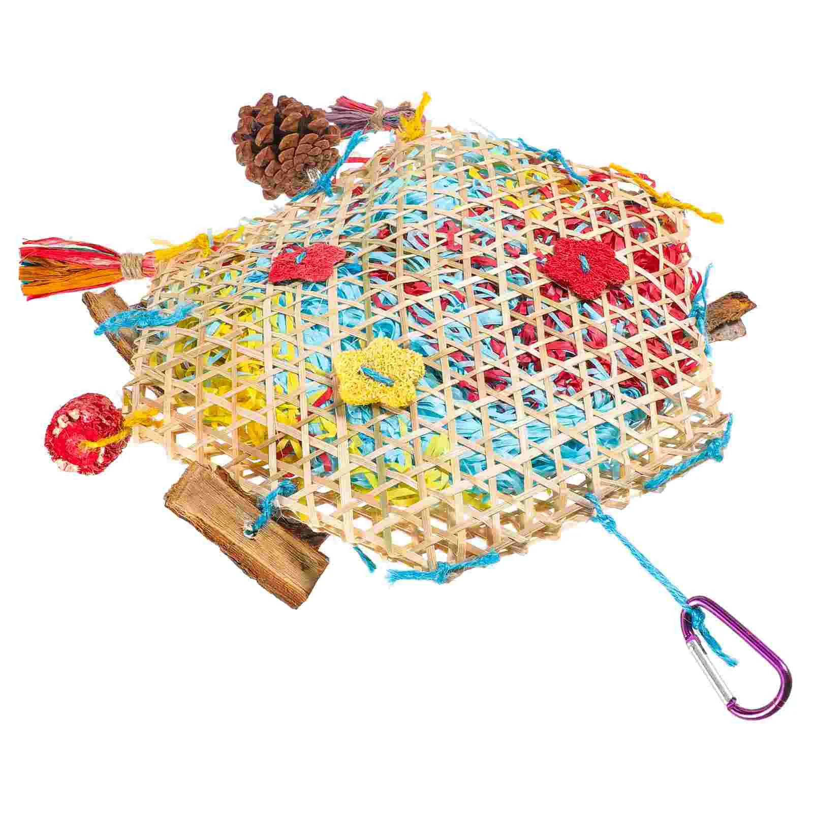 

Birdcage Interesting Cockatiel Toy Large Hanging Parakeet Toys Parrots Supplies Pet Paper