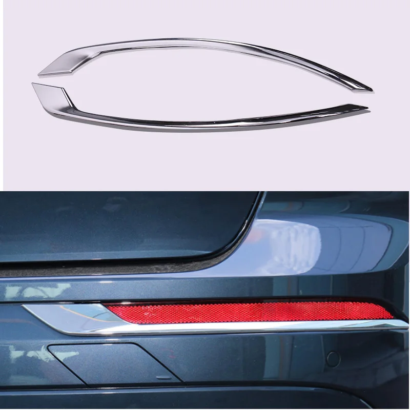 Аксессуары для внешней отделки автомобиля 2 шт. ABS хромированный чехол отделка