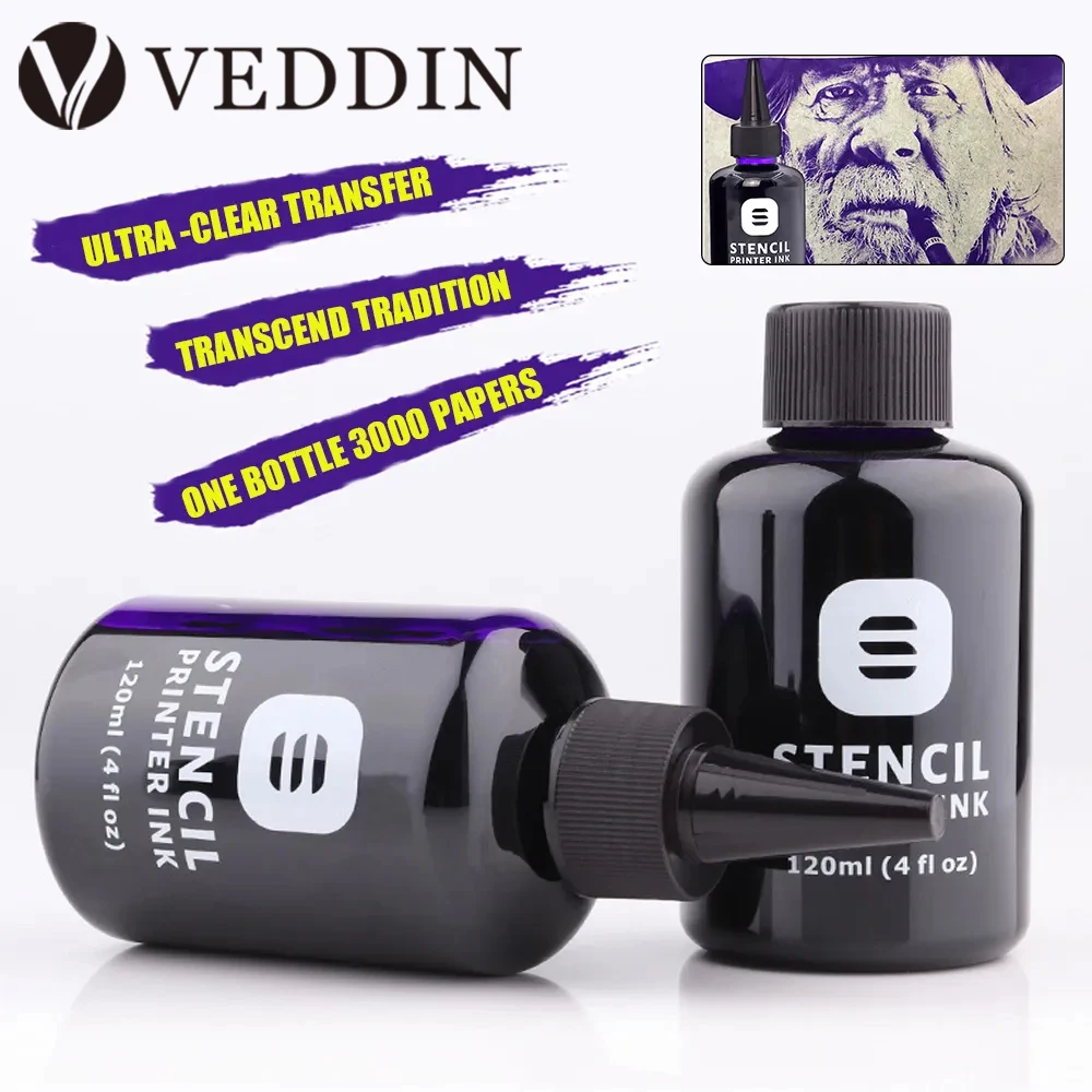 120/240 мл Татуировка трафаретная чернила Профессиональная бумага для передачи
