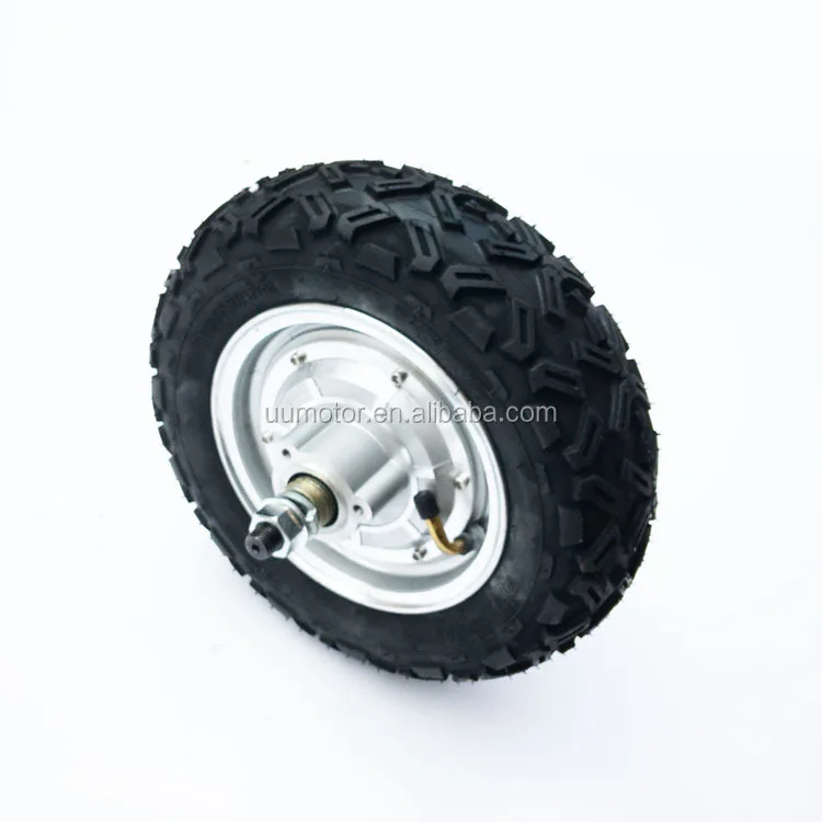 

M 10x4-6 tubeless fat tire 48v 800w brushless gearless scooter hub motor