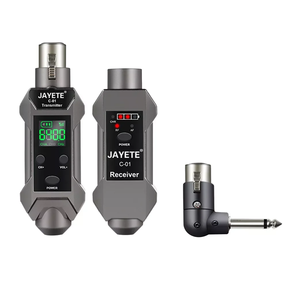 

NEW2023 Microphone Wireless Transmitter Display Audio Transmission Systems Receiver for Holiday Party Accessories