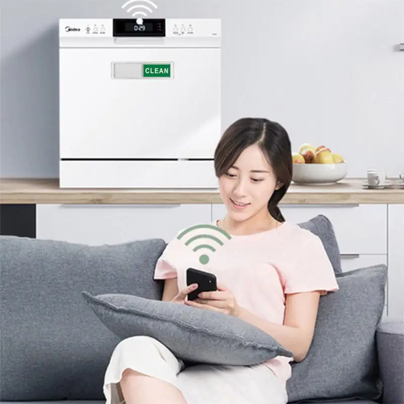 

Refrigerator Universal Adhesive Sticker Home Supplies Cleaning Dirty Sign Dishwasher Creative Magnetic Sticker Home Accessories