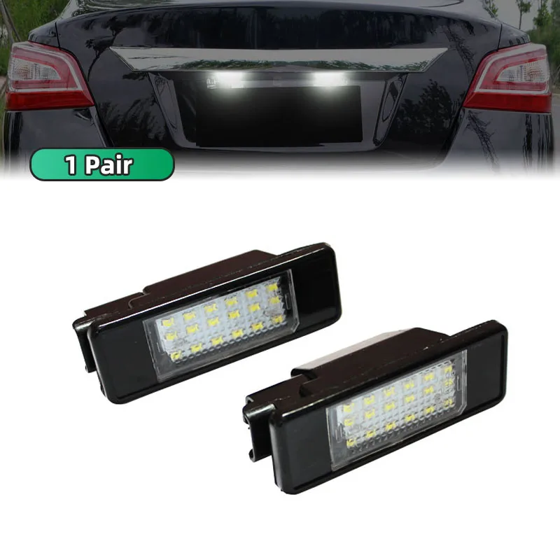 

Фонарь для номерного знака для Nissan X-Trail T30 T31 Qashqai J10 J11 Primera P12 Pathfinder R51 Juke F15
