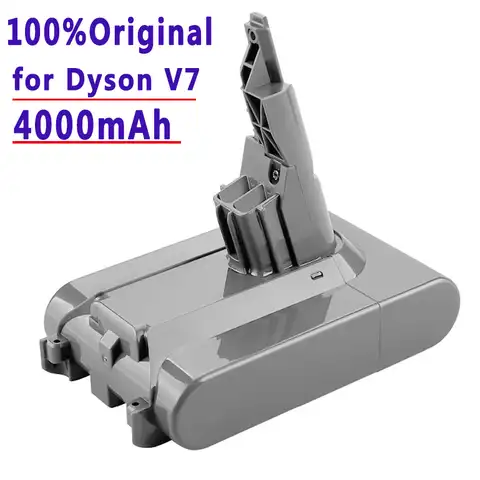 100% оригинал. 21,6 в и 4000 мАч литий-ионный аккумулятор Dyson V7, губка V7 animal V7 Pro 225403 229687, инструмент для зарядки пылесоса