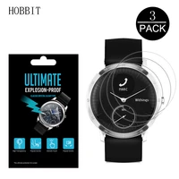 3pack anti shock 7h nano screen protector for nokia withings activite steel hr 36mm 40mm shield explosion proof smart watch film