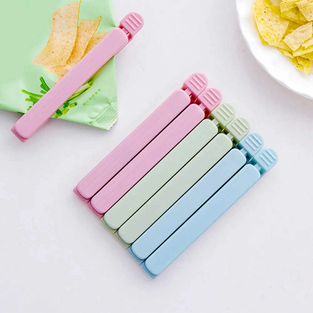 

15pcs Sealing Clips Portable Sealed Clips for Keeping Snacks Nuts Candies