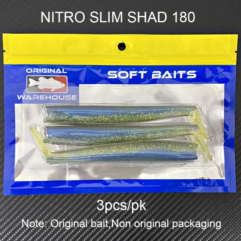 Рыболовная приманка NITRO SLIM SHAD 110 150 180