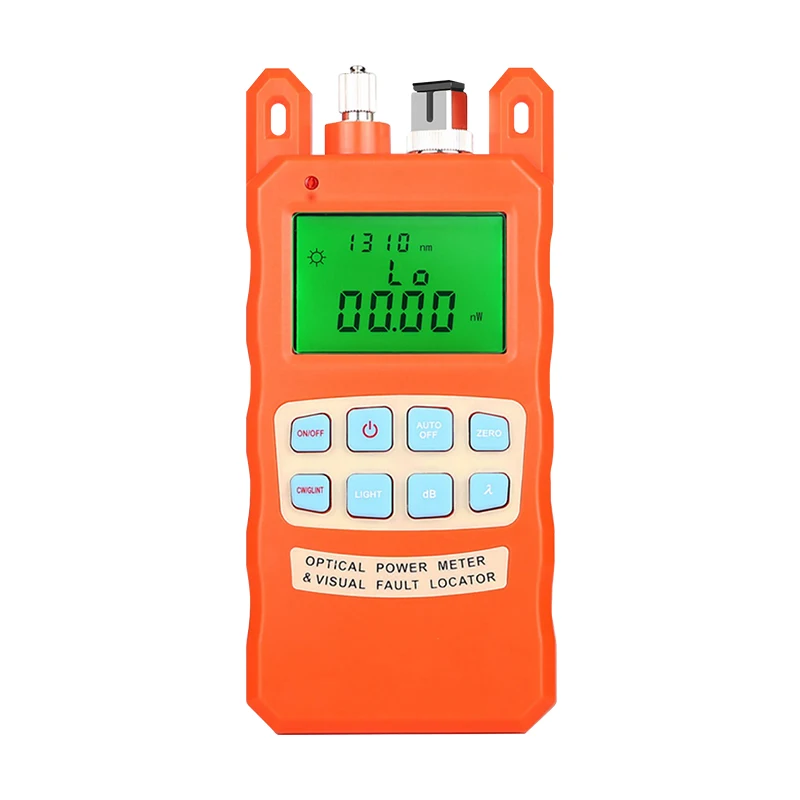 VFL 10/20/30MW AUA All-IN-ONE otdr Optical Power Meter with Visual Fault Locator optical fiber tester 10km 20KM 30km