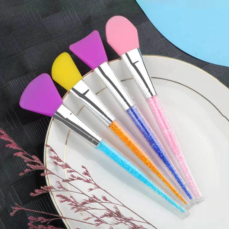 1 шт. силиконовая кисть для нанесения макияжа на лицо | Красота и здоровье