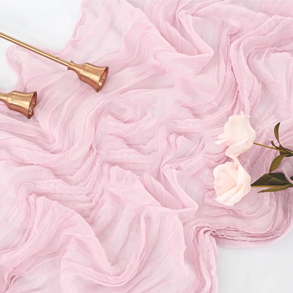 

Голубая скатерть-дорожка из полиэстера