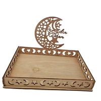 2022 wooden ornaments eid al fitr ramadan festival eid al adha table decorations dessert tray crafts