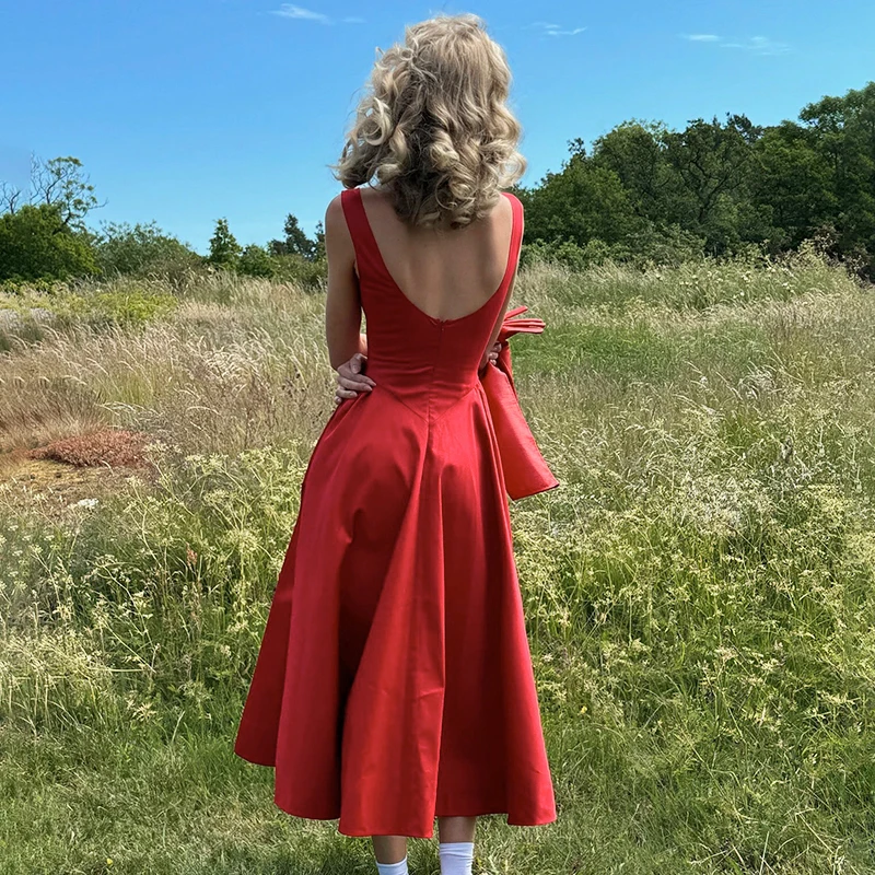 CUTENOVA Летняя Облегающая Майка Эластичный Пуловер Свитер С Круглым Вырезом Платье