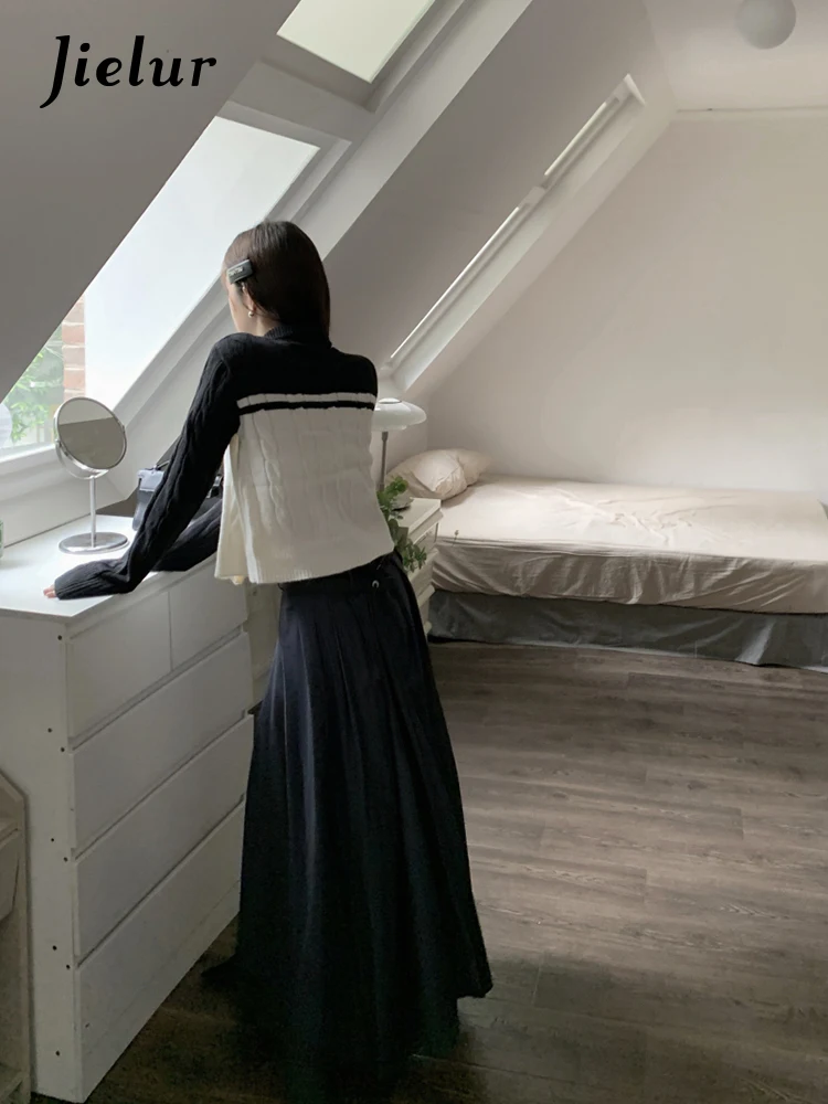 Кардиган женский облегающий Модный повседневный простой базовый вязаный