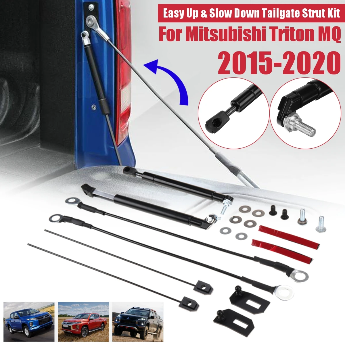 1 пара задние газовые Демпферы для Mitsubishi Triton MQ 2015-2020