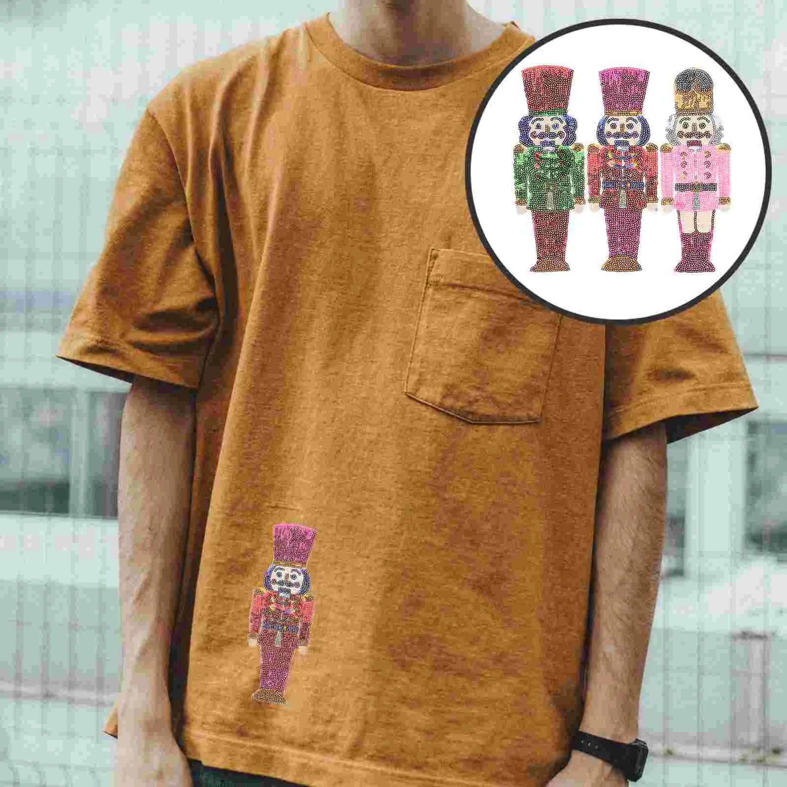 Щелкунчик вышивка аппликации Scp патч солдат многофункциональные клейкие патчи