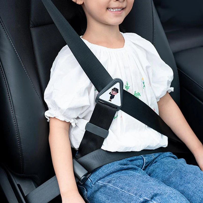 

Car Seat Belt Adjustment Fixation Anti-stroke Belt Shoulder Guard Buckle Retainer For Child