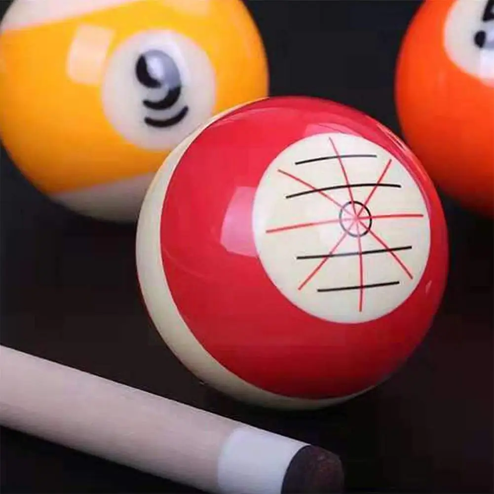 

Billiard Ball Double-sided Design Pool Billiard Practice Training Pool Ball Stick Cue Kit Billar Ball Billiard R9l3