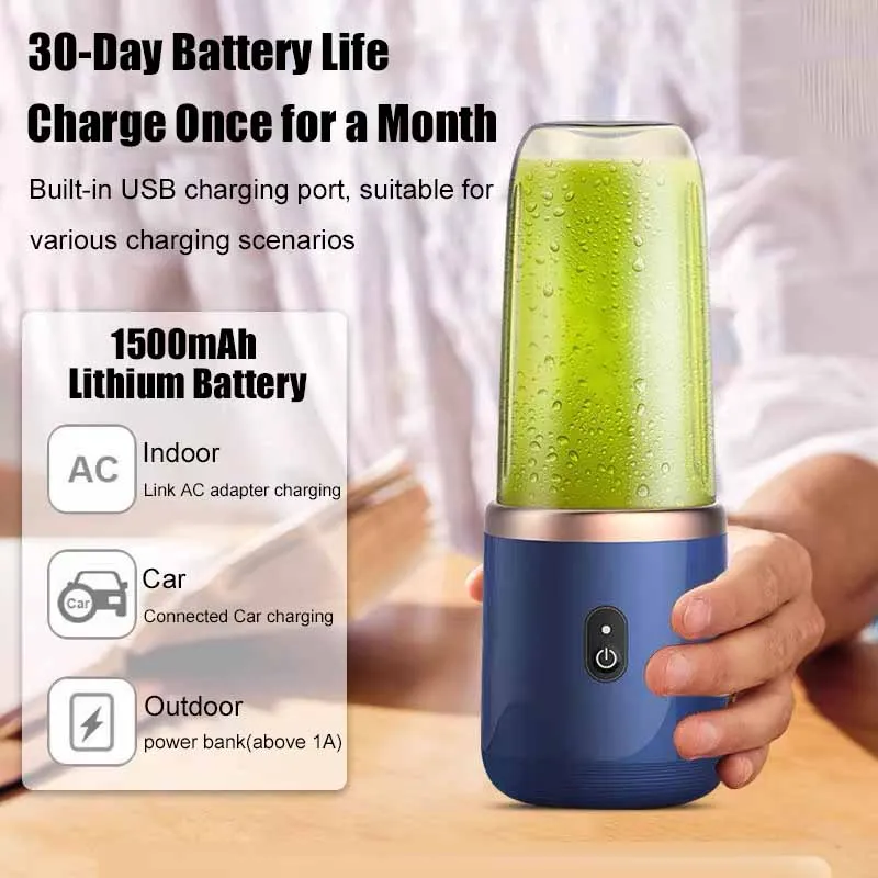 Соковыжималки Ashowner 400 мл блендер из нержавеющей стали соковыжималка с зарядкой